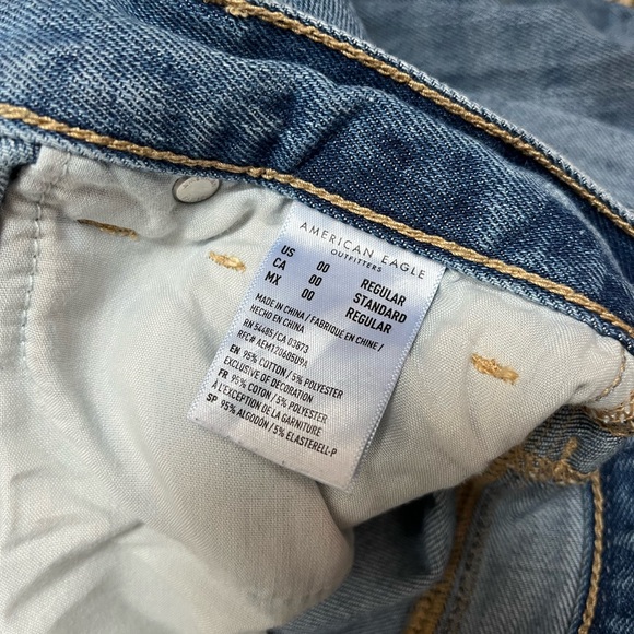 hollister jeans and shirts bundle including american eagle jeans (xs-xxs) - Picture 2 of 16